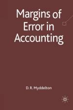 Margins of Error in Accounting af D. Myddelton