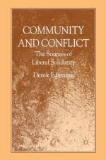 Community and Conflict af D. Edyvane