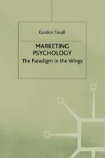 Marketing Psychology af G. Foxall