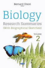 Biology Research Summaries (with Biographical Sketches)