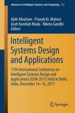 Intelligent Systems Design and Applications