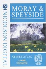 Nicolson Street Atlas Moray and Speyside af Nicolson Digital Ltd