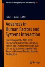 Advances in Human Factors and Systems Interaction