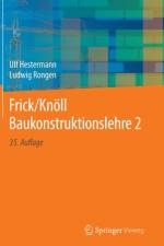 Frick/Knoll Baukonstruktionslehre 2 af Ulf Hestermann