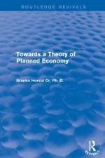 Towards a Theory of Planned Economy