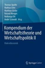 Kompendium der Wirtschaftstheorie und Wirtschaftspolitik II