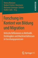 Forschung Im Kontext Von Bildung Und Migration