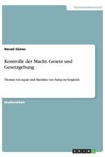 Kontrolle der Macht. Gesetz und Gesetzgebung af Necati Günes