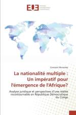La Nationalite Multiple af Mutamba-C
