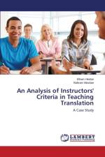 Analysis of Instructors' Criteria in Teaching Translation af Heidari Elham