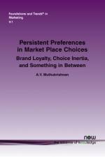 Persistent Preferences in Market Place Choices af A. V. Muthukrishnan