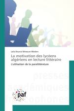 La Motivation Des Lyceens Algeriens En Lecture Litteraire af Mimounimeslem-L