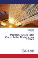 Microlens Arrays Solar Concentrator Design using ZEMAX af Al-Hamdani Ali