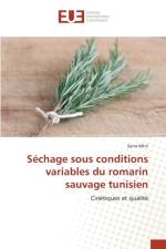 Sechage Sous Conditions Variables Du Romarin Sauvage Tunisien af Mtiri-S