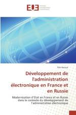 Developpement de Ladministration Electronique En France Et En Russie af Korzun-P