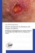 Ulcere de Buruli Et Facteurs de Risque Au Benin af Kpacha-S