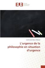 L'Urgence de la Philosophie En Situation d'Urgence af Mekoul-I