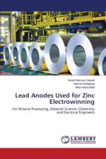 Lead Anodes Used for Zinc Electrowinning af Sanaie Seyed Maziyar