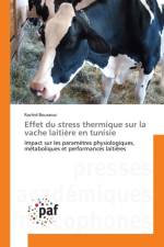 Effet Du Stress Thermique Sur La Vache Laitiere En Tunisie af Bouraoui-R
