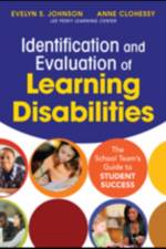 Identification and Evaluation of Learning Disabilities af Evelyn S. Johnson