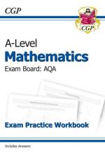 A-Level Maths AQA Exam Practice Workbook (includes Answers) af CGP Books