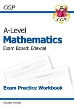 A-Level Maths Edexcel Exam Practice Workbook (includes Answers) af CGP Books