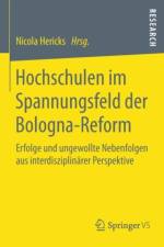 Hochschulen im Spannungsfeld der Bologna-Reform