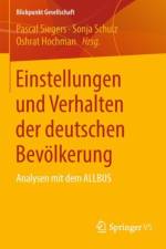 Einstellungen Und Verhalten Der Deutschen Bevoelkerung