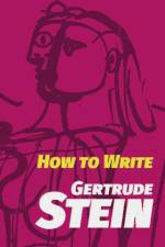 How to Write af Gertrude Stein