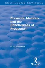 Revival: Economic Methods & the Effectiveness of Production (1971) af E G Liberman