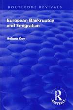 Revival: European Bankruptcy and Emigration (1924) af Carl Axel Helmer Key