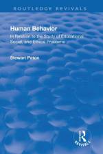 Revival: Human Behavior (1921) af Stewart Paton