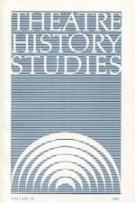 Theatre History Studies 1989