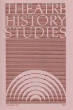 Theatre History Studies 1992