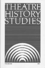 Theatre History Studies 1993