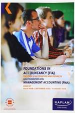 FMA - MANAGEMENT ACCOUNTING - EXAM KIT af Kaplan Publishing