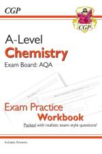 A-Level Chemistry: AQA Year 1 & 2 Exam Practice Workbook - includes Answers af CGP Books