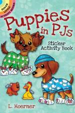 Puppies in PJs Sticker Activity Book af Linda Hoerner