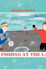 Ice Fishing at the Lake af melissa brown