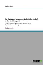 Der Ausbau der deutschen Hochschullandschaft in der Nachkriegszeit af Joachim Kolb