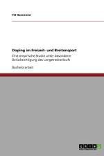 Doping Im Freizeit- Und Breitensport af Till Hansmeier