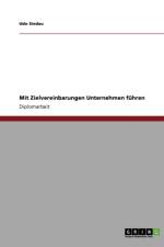 Mit Zielvereinbarungen Unternehmen fuhren af Udo Siedau