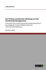 Der Einfluss emotionaler Werbung auf den Kaufentscheidungsprozess af Linda Ellersiek