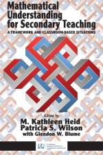 Mathematical Understanding for Secondary Teaching