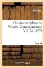 Oeuvres Completes de Voltaire. Correspondances,07 af Voltaire