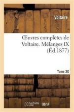 Oeuvres Completes de Voltaire. Melanges,09 af Voltaire