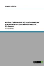 Mozarts 'Don Giovanni' und seine romantische Interpretation am Beispiel Hoffmann und Kierkegaard af Elisabeth Heidecker