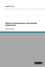Wissen im Unternehmen und lernende Organisation af Matthias Glab