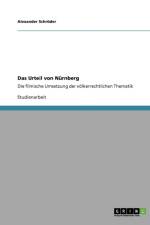 Das Urteil von Nurnberg af Alexander Schroeder