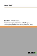 Relation und Metapher af Gerhard Schmitt